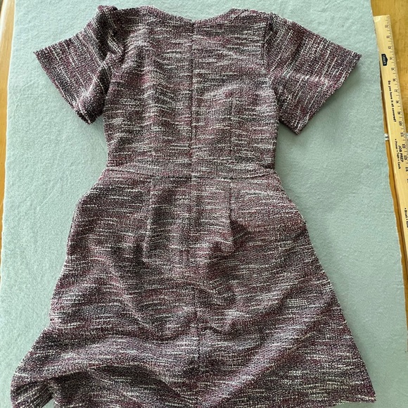 Loft Tweed Pink Grey Sheath dress NWT - Picture 2 of 10